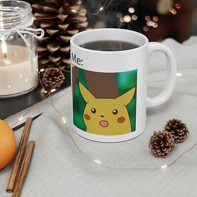 Surprised Pikachu Meme Mug - Blow My Budget