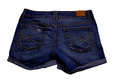 Short En Jean Femme Aeropostale Taille 3/4 - Coton, Occasion Très Bon État