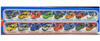 MSZ Vroom Tech Auto Show Collection Doors Open 8 Pack Die Cast