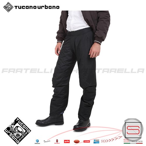 Pantalone Coprigambe Imbottito Termoscud Antipioggia Moto Tucano Urbano  Takeaway | eBay