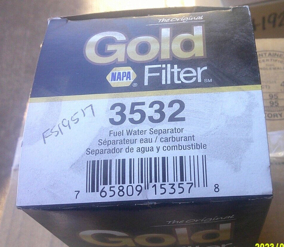 3532 NAPA Gold Fuel Filter