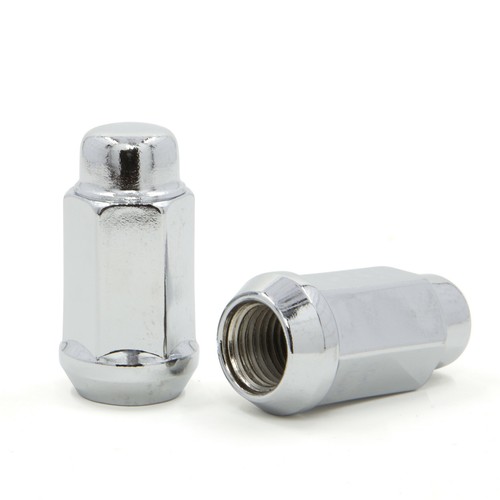 10 Lug Nuts Long Bulge Acorn 14x2.0 XL Chrome eBay