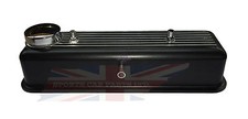 New Black Finish Alloy Valve Cover For Mg Midget 1500 Triumph Spitfire W Gasket