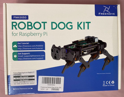 FREENOVE Robot Dog Kit for Raspberry Pi FNK0050, unopened box