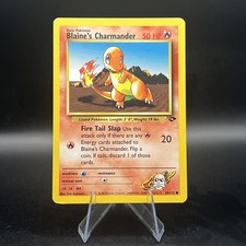 Blaine's Charmander 60/132 Common Gym Challenge Pokemon Unlimited Near Mint on eBay