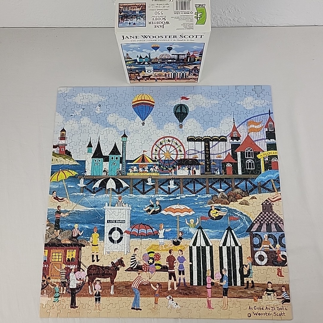 As Good As It Gets Puzzle HTF Jane Wooster Scott 550 Pc Ceaco