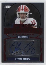 2021 Sage Premier Draft Peak Performance Red Peyton Ramsey #PKA-PR Auto 0s55