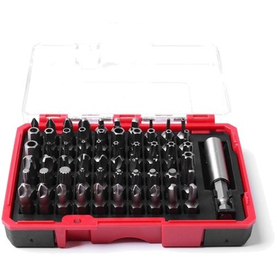 61-Piece S2 Steel Security Bit Set