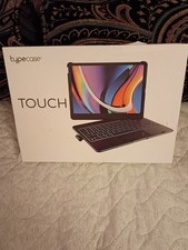 typecase Touch Keyboard Case for iPad Black RGB Backlight Trackpad Stand