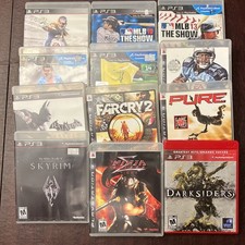 Sony Playstation 3 PS3 Game Bundle Lot of 12 Games Darksiders Ninja Gaiden Pure