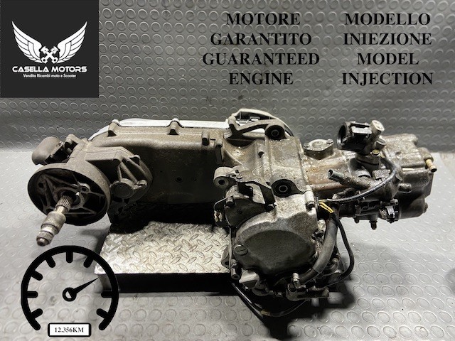 MOTOR DE INYECCIÓN GARANTIZADO 12.356 KM HONDA PANTHEON 150 2003 2008