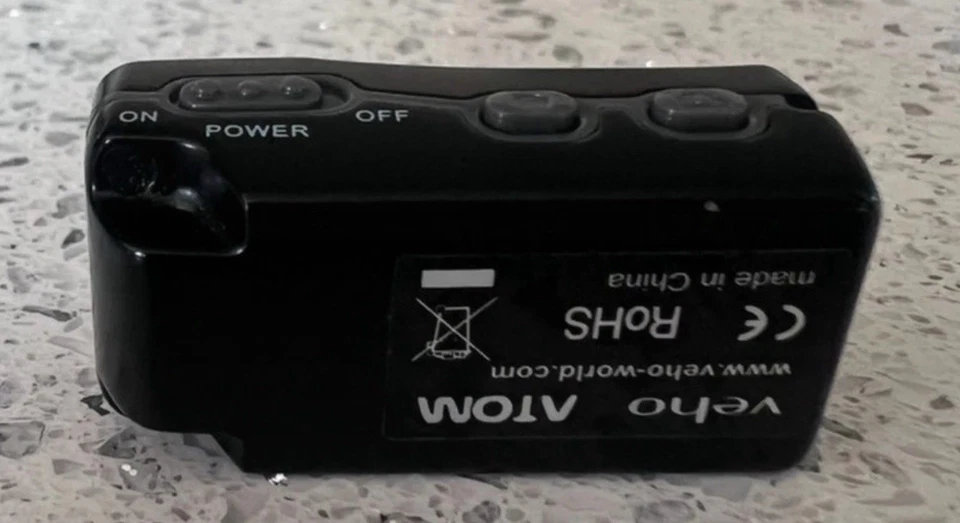 Veho Micro Action/Body Camcorder Rechargeable Excellent Condition - Image 3 of 4