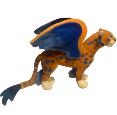 Disney Elena of Avalor Skylar Flying Leopard Talking Stuffed Plush toy Excellent