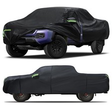 Car Cover Custom Fit for Toyota Tacoma 2005-2023,6 Layers Truck Cover Waterpr...