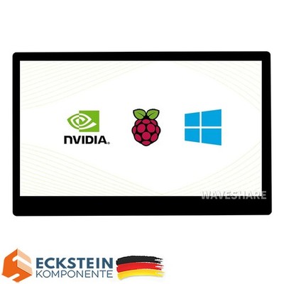 WaveShare 11,6 Zoll kapazitiver Touch Screen LCD ohne  Case 1920×1080 HDMI IPS