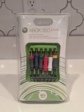 Xbox 360 Component HD AV Cable Microsoft 2005 Official OEM Genuine New
