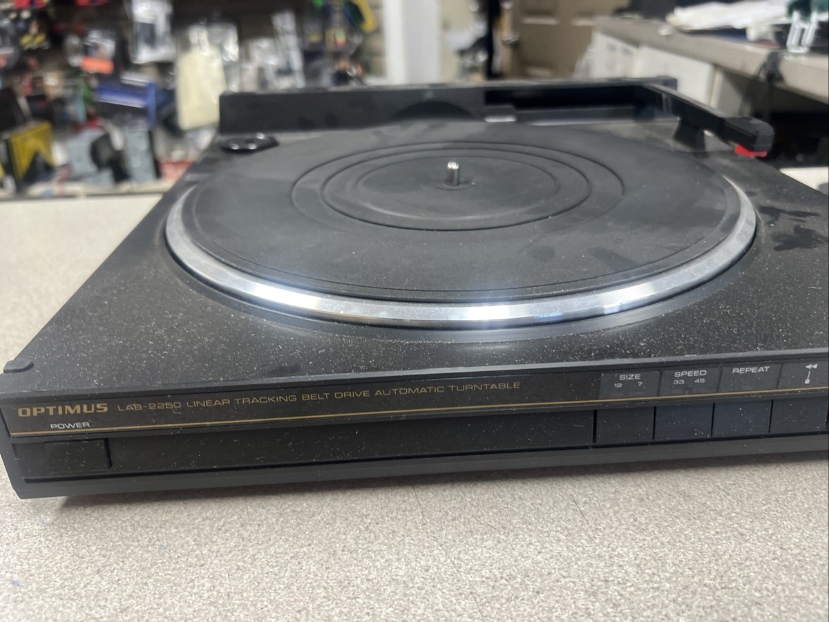 オリーライフ　テラポット Vintage Optimus Turntable LAB-2250 Linear Tracking Automatic