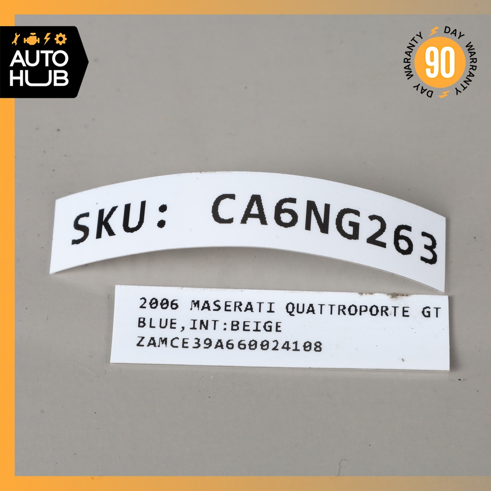 Maserati Quattroporte 2003-2013 Rear Left Door handle