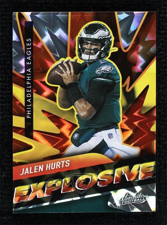 2021 Panini Absolute Explosive Jalen Hurts #E29 1q7