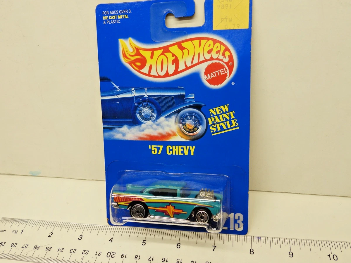Hot Wheels Chevrolet 1957 Vehicle Year Vintage Manufacture Diecast