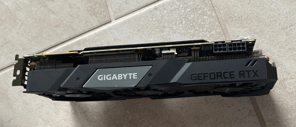 GIGABYTE NVIDIA GeForce RTX 2070 8GB GDDR6 Graphics Card - GV-N207SWF3OC-8GD - Image 2 of 4