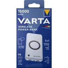 Varta 15000mAh Wireless Power Bank 20W PD QC 3.0 Fast Charger