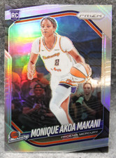 Monique Akoa Makani 2025 Panini Prizm WNBA Silver Holo RC #98