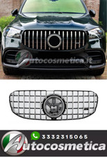 GRIGLIA MASCHERINA CALANDRA MERCEDES GLS X167 PANAMERICANA LOOK AMG 20-23 CROMO