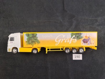 werbetruck 1:87, Gräfs kleine Klopfer, Sattelzug, Likör, selten, LKW, H0