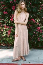 New Collection Zara STRUCTURED HALTERNECK DRESS Size XS