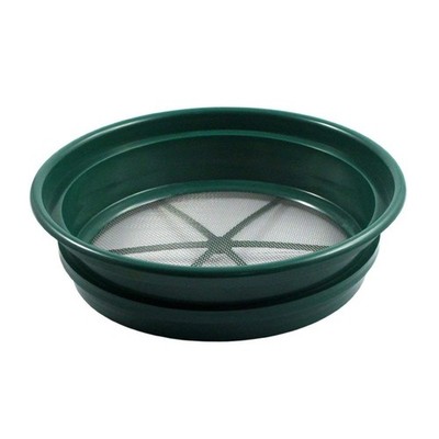 ASR Outdoor Gold Rush Sifting Sieve Prospecting Pan Mesh 1/20'' Mesh, Green 
