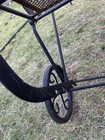 PATIO CHAISE LOUNGE CHAIR VINTAGE WROUGHT IRON ! WEATHERED PATINA — photo 8