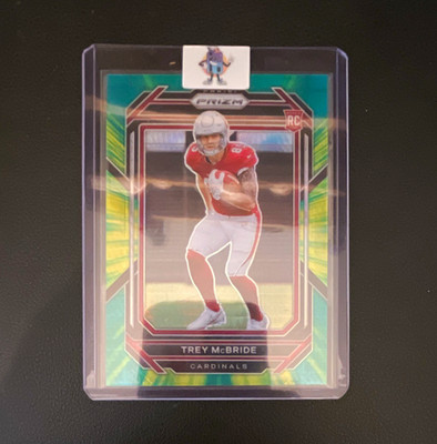 Panini 2022 Prizm Trey McBride RC #327 Hyper Prizm Arizona Cardinals /175