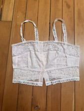 Beautifully Preserved 50  s Lace Camisole, Edwardian Inspired, Bohemian Top