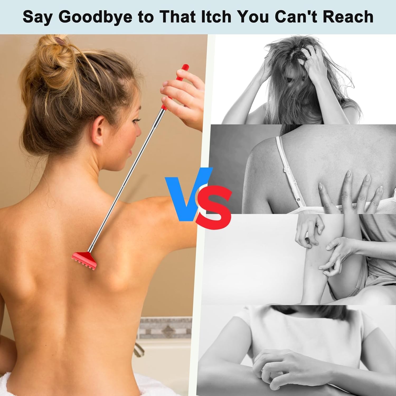 6 Pack Back Scratcher, Christmas Gifts for Men Women Teens, Stocking Stuffers...