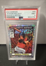 2023 Panini Donruss - Marvels Jackson Holliday #M3 Vector (RC)