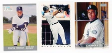 Frank Thomas 3-Card Lot – 1991 Ultra, 2011 60YOT, 2024 Stadium Club