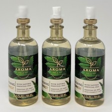 3 BATH  BODY WORKS AROMATHERAPY RENEWING FOREST ESSENTIAL OIL MIST SPRAY 5.3 OZ