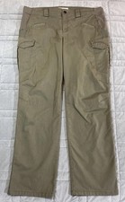 5.11 Tactical Men s Fast Tac Ripstop Cargo Pants Sz 38x32 Stretch Olive Green