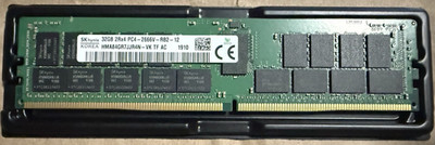 SK Hynix 32GB PC4-2666V DDR4 2666MHz HMA84GR7JJR4N-VK ECC SERVER RAM