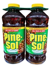 New Pine-Sol Multi-Surface Cleaner - 2X Concentrated Original 2 Count x 60 Fl Oz