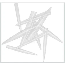 120Pcs Extra Long False Nail Art Tips Stiletto Pointy Square Curved Finger Nails