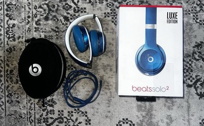 Beats by Dr. Dre Solo2 Luxe Edition Kopfbügel Kopfhörer Kabelgebunden - Blau
