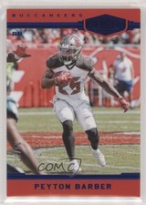 2018 Panini Plates & Patches Blue 10/50 Peyton Barber #188 7qg