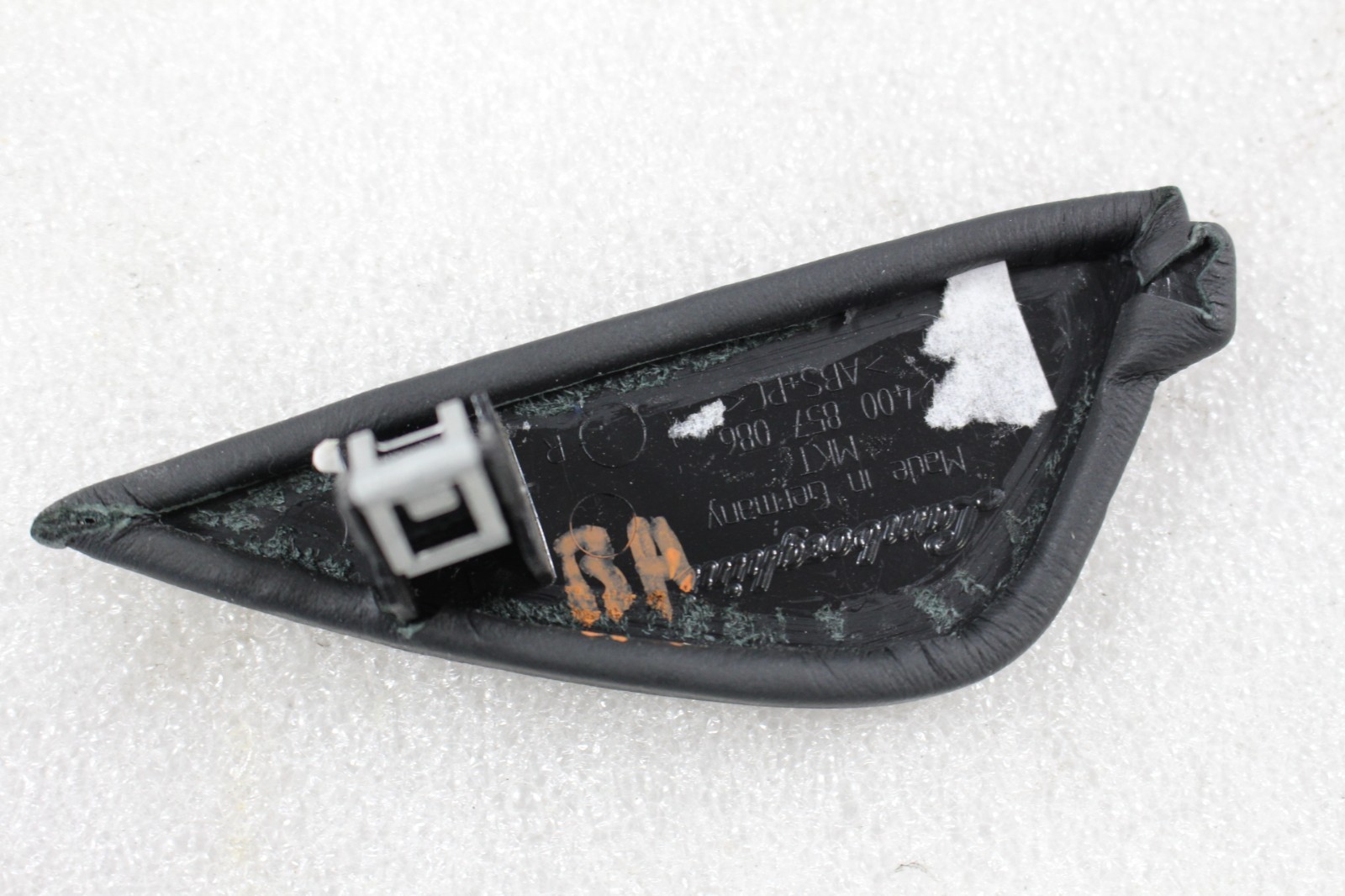 Lamborghini Gallardo, RH, Dash End Trim Panel, Black, Used, P/N 400857086