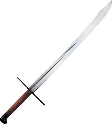 Cold Steel Grosse Messer Fixed Sword Carbon Steel Blade Rosewood Handle 88GMS