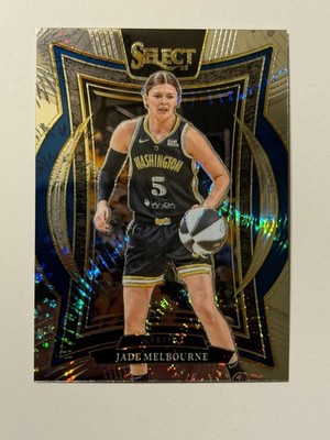 Jade Melbourne 2025 Select WNBA Concourse SILVER PARTY PRIZM #3 SSP MYSTICS