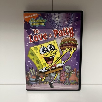 Spongebob Squarepants To Love A Patty Good Condition DVD Nickelodeon SpongeBob