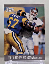 1991 Fleer #219 - Erik Howard - New York Giants - Near Mint