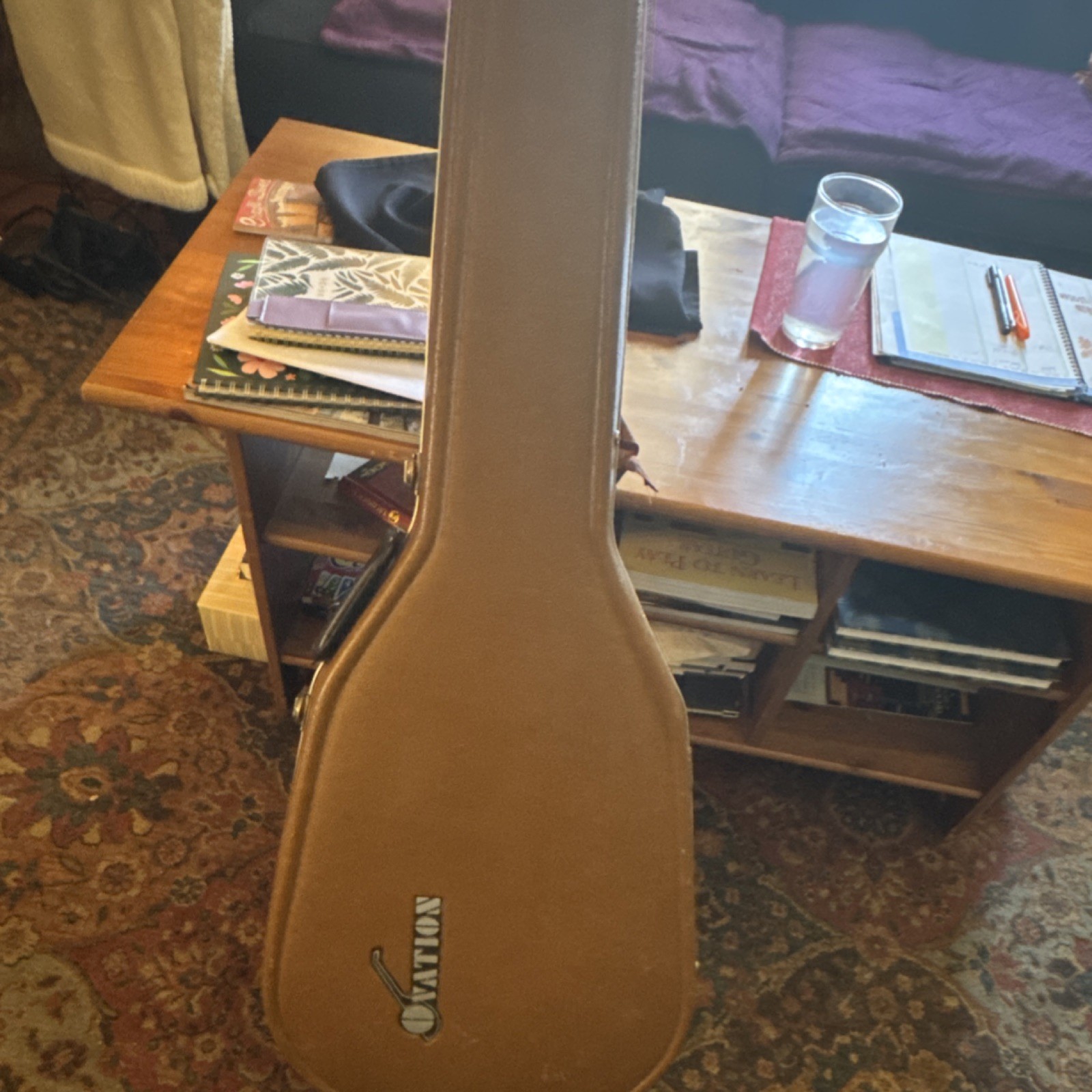 Acoustic Guitar Matrix by Ovation 1132 1978 S / N 141152 Made in USA w / original ca